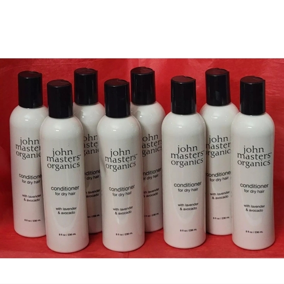 8 pk John Masters Organics Conditioner 8 fl oz for dry hair Lavender & Avocado - Picture 3 of 3